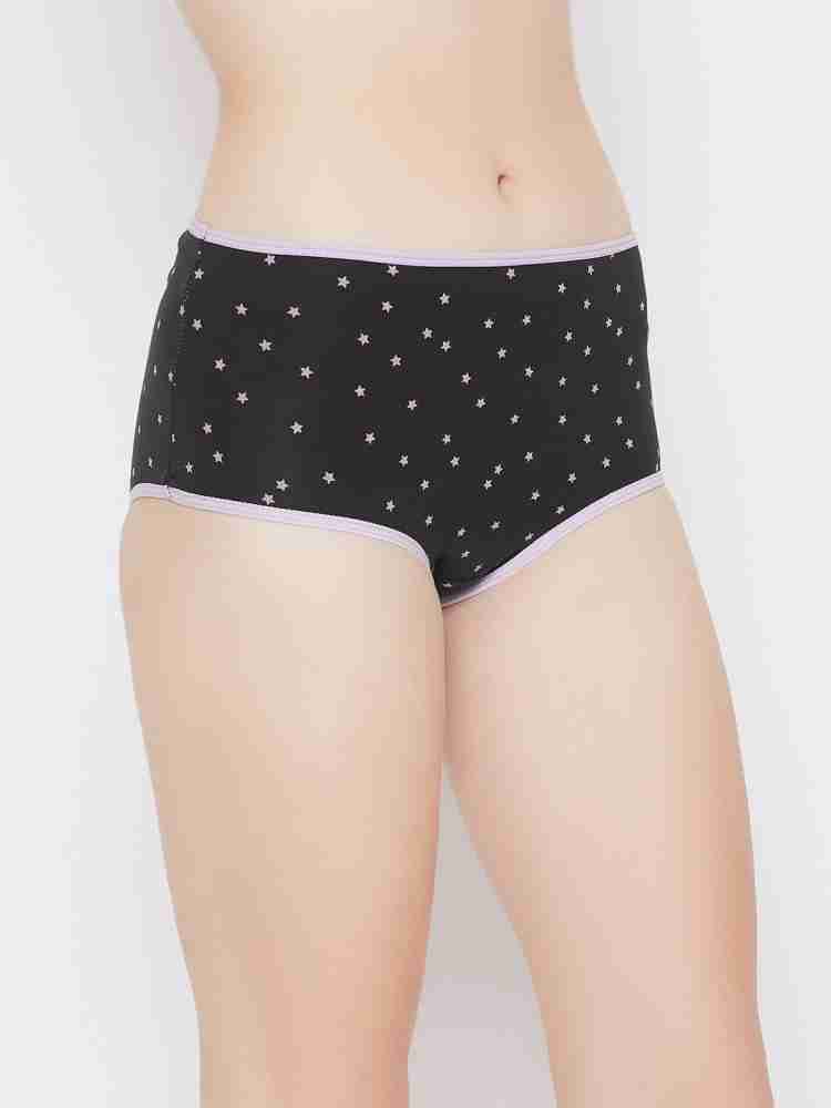 Clovia Women Hipster Black Panty - Buy Clovia Women Hipster Black Panty  Online at Best Prices in India