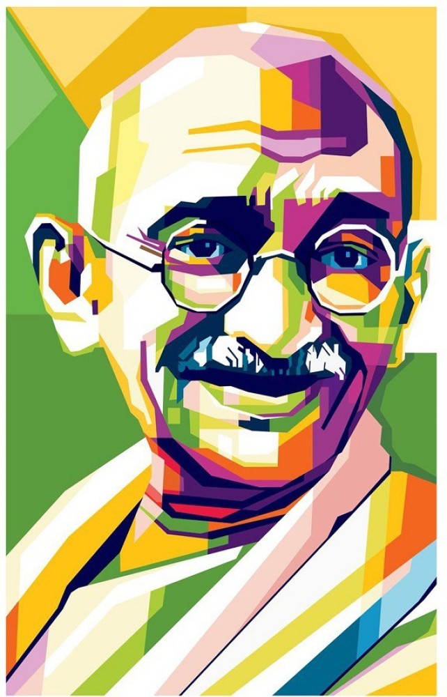 Mahatma Gandhi - Pop Art posters & prints by FloArtz - Printler