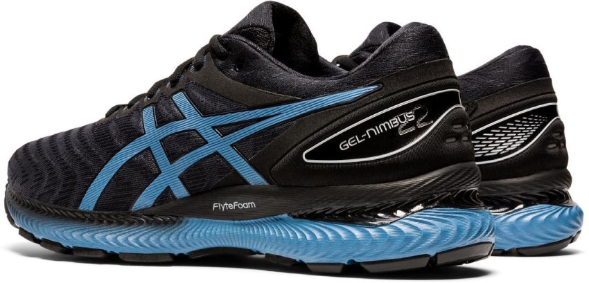 Asics nimbus 22 black best sale