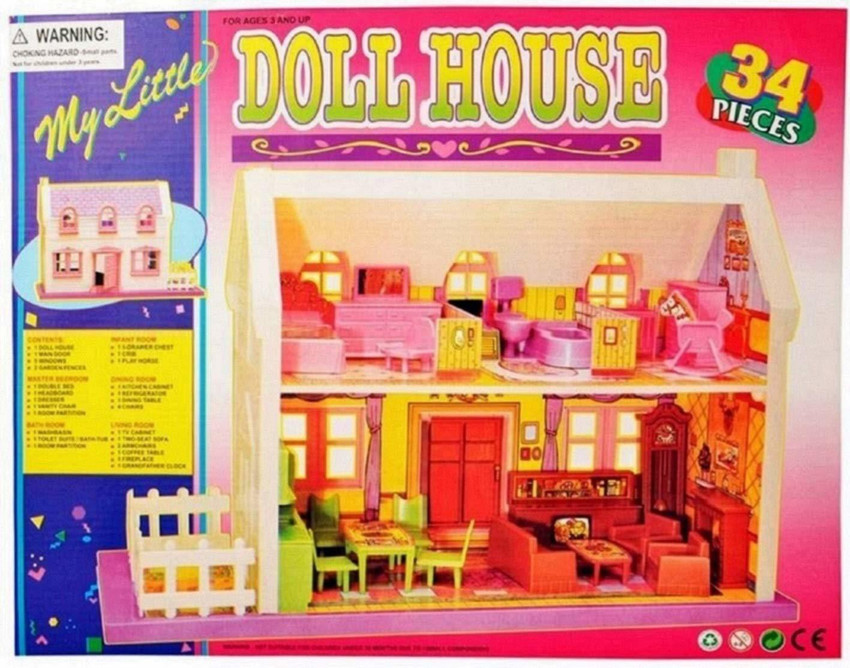 Doll house set up hot sale