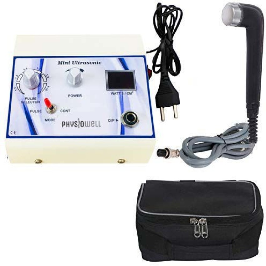 Physiowell Ultrasound AC Machine In Physiotherapy Digital Physio Sonic  Physiotherapy Ultrasound Machine Pain Relief Machine for Joint, White 