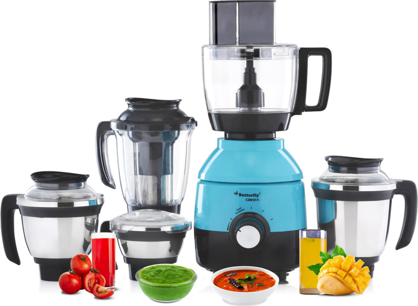 Butterfly Cresta 4 Jars 750 W Food Processor