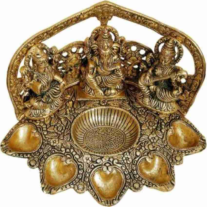 tanishq beads Goddess Laxmi Ganesha Saraswati Idol Murti