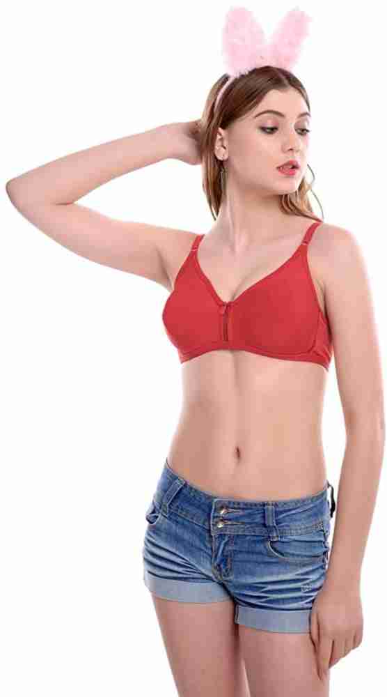 ANGIYA ANGIYA Cotton Nine Star Women's Bra Women T-Shirt Non