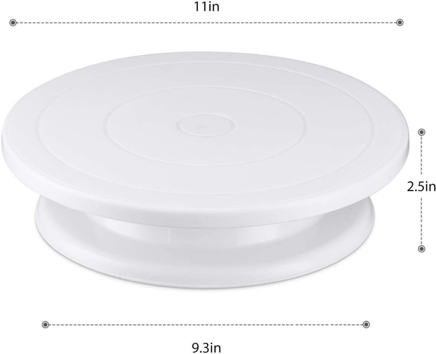 Generic Cake Turntable, Cake Decorating Turntable Easy to Use, wit