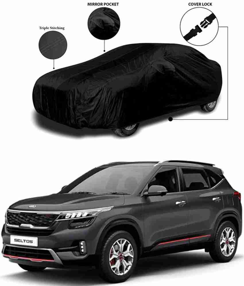 ANTHUB Car Cover For Kia SELTOS With Mirror Pockets Price in India Buy ANTHUB Car Cover For Kia SELTOS With Mirror Pockets online at Flipkart