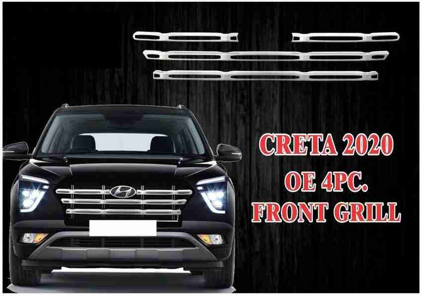 Creta 2020 clearance front chrome grill
