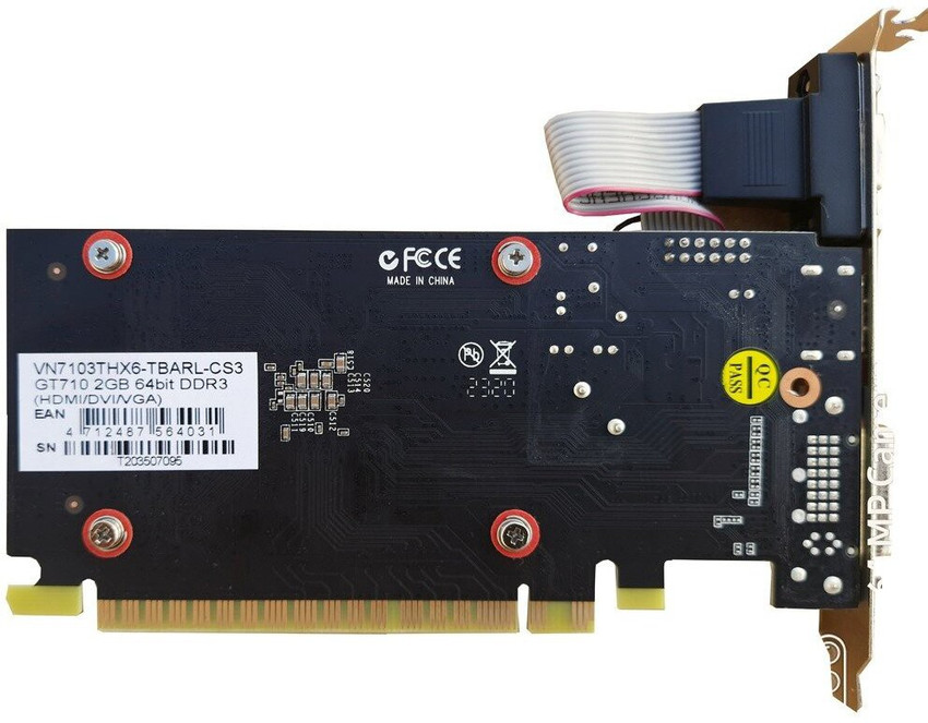 REO NVIDIA GeForce GT 710 2G D5 2 GB DDR3 Graphics Card REO