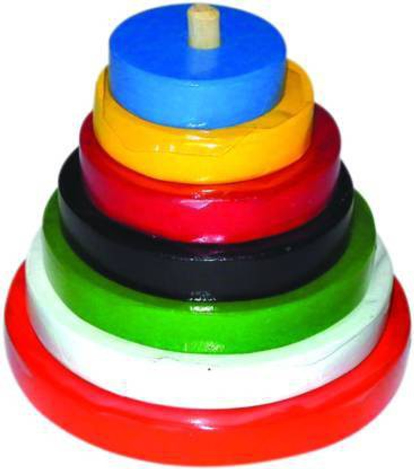 BullyStyles Circle Shaped Stacking Tower Wooden Multi Color Educational Toys for Kids Price in India Buy BullyStyles Circle Shaped Stacking Tower Wooden Multi Color Educational Toys for Kids online at...
