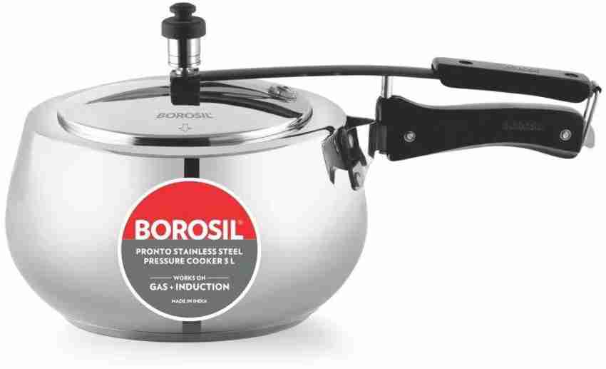 Borosil steel on sale cooker
