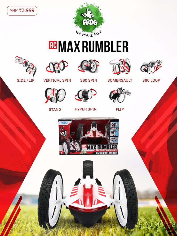 Rc max rumbler on sale