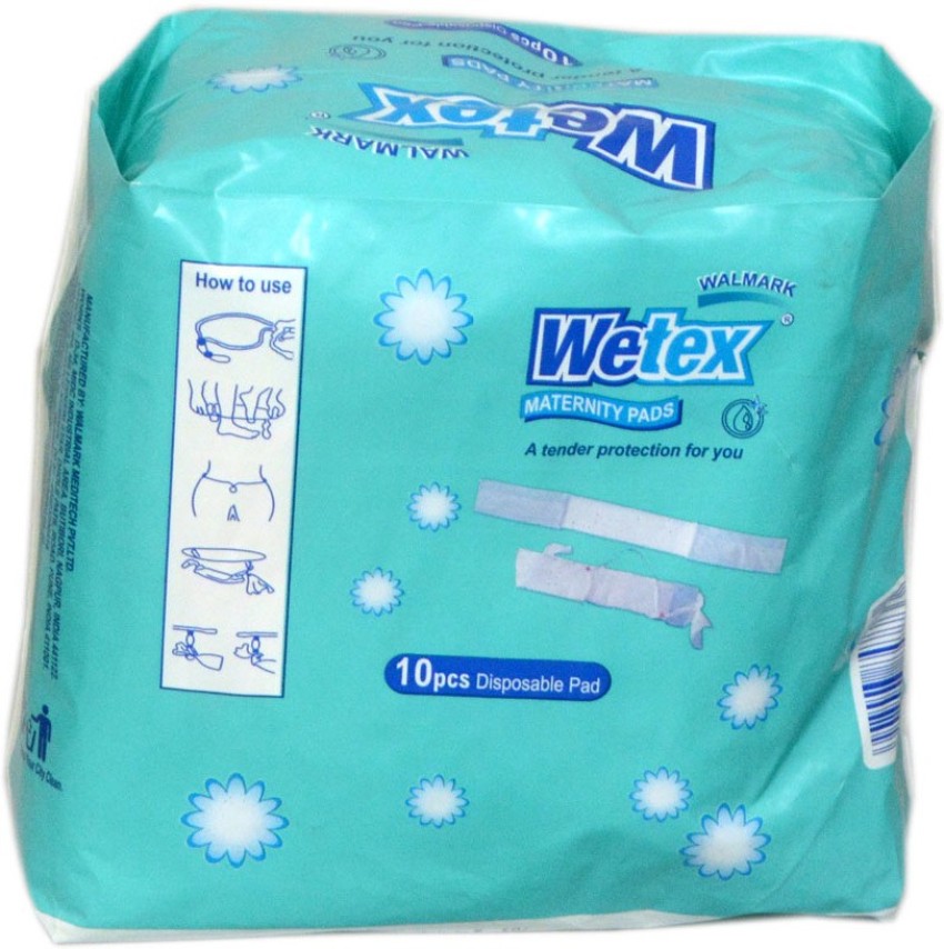 wetex MATERNITY PADS Sanitary Pad, Buy Women Hygiene products online in  India