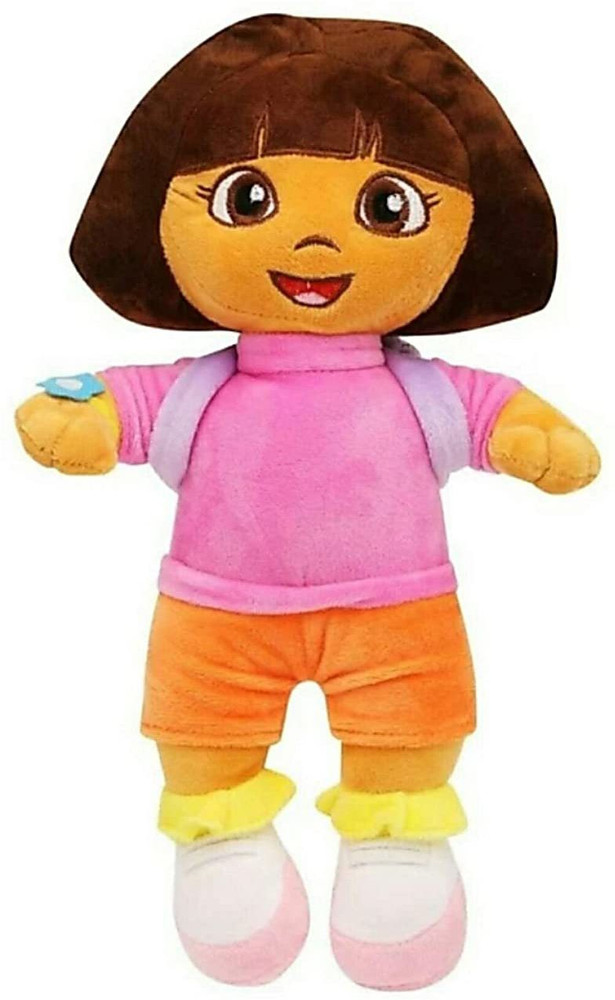 4AJ BAZAAR dora doll the explorer doll cartoon character soft plush stuffed toys for kids 30 cm dora doll the explorer doll cartoon character soft plush stuffed toys for kids