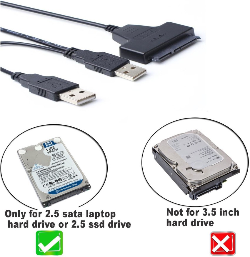 Sata To Usb Cable Converter Review Use Internal Hard Drive, 57% OFF