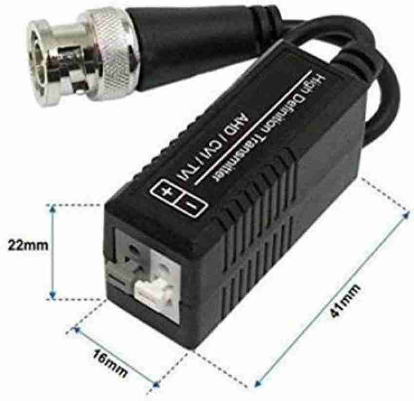 NE TEK CCTV Camera BNC Male UTP CAT5 Video Balun Balloon