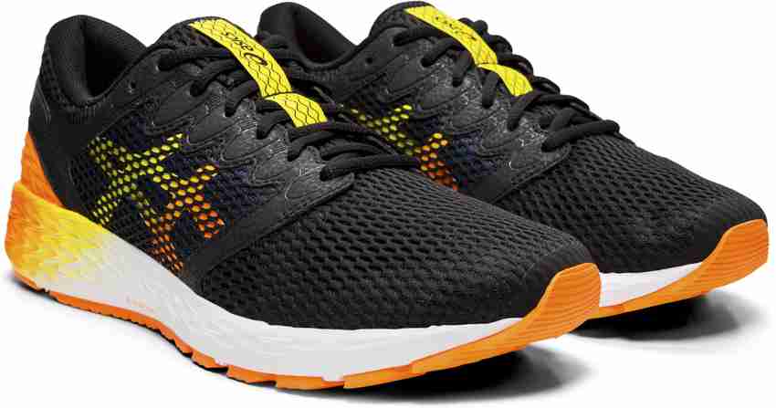 Asics roadhawk ff black orange top