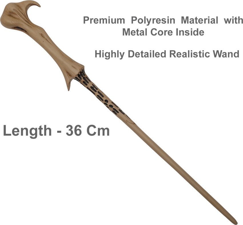 Sage Square Classic Metal Core Handcrafted Hermione Magic Wizard Sorcerer's  Granger Wand, Elegant Stick Collectible Cum Cosplay Accessory ( 40 CMs Long  ) - Classic Metal Core Handcrafted Hermione Magic Wizard Sorcerer's