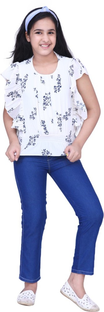 Flipkart girl jeans outlet top