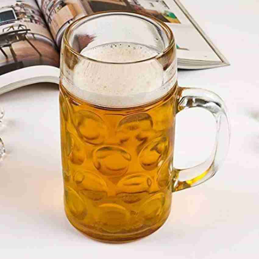 MANA BAZAAR BOROGONOVA TAZZA DON BEER MUG 500ML Glass Beer Mug Price in  India - Buy MANA BAZAAR BOROGONOVA TAZZA DON BEER MUG 500ML Glass Beer Mug  online at