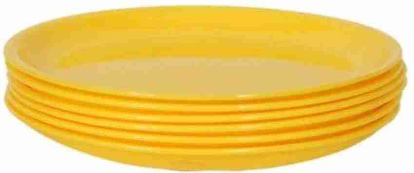 Everbuy Microwave Safe Dishwasher Safe Stain Resistant Yellow