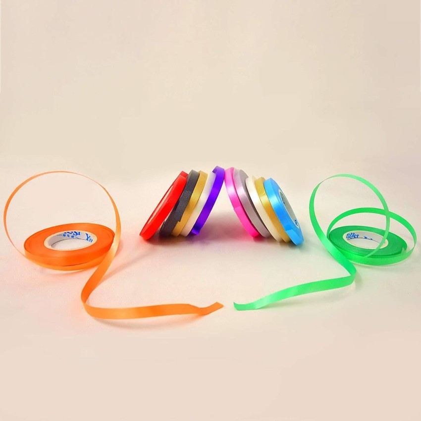 DECOR MY PARTY Shining Curling Ribbons For Hanging Balloon Party Decoration  Multicolor PP (Polypropylene) Ribbon Price in India - Buy DECOR MY PARTY  Shining Curling Ribbons For Hanging Balloon Party Decoration Multicolor