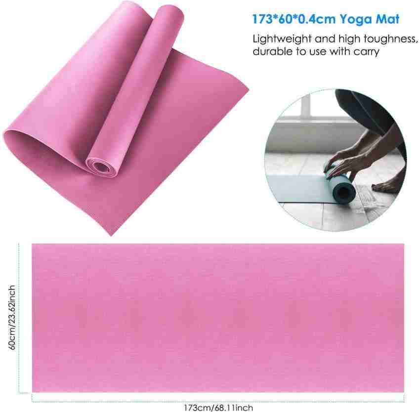 Premium Yoga Mat with Carry Rope (6mm)