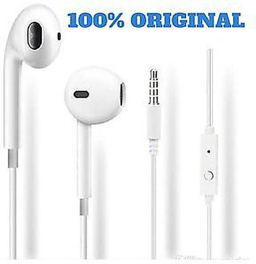 wazny Earphones in Ear with Mic Lead Play Handsfree Wired Headset