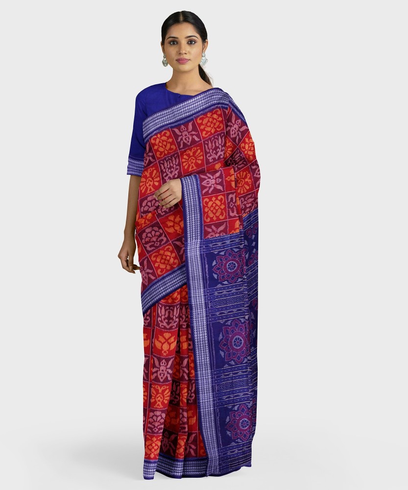 Sambalpuri cotton deals saree flipkart