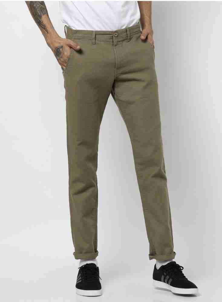 Buy Khaki Tshirts for Men by NETPLAY Online