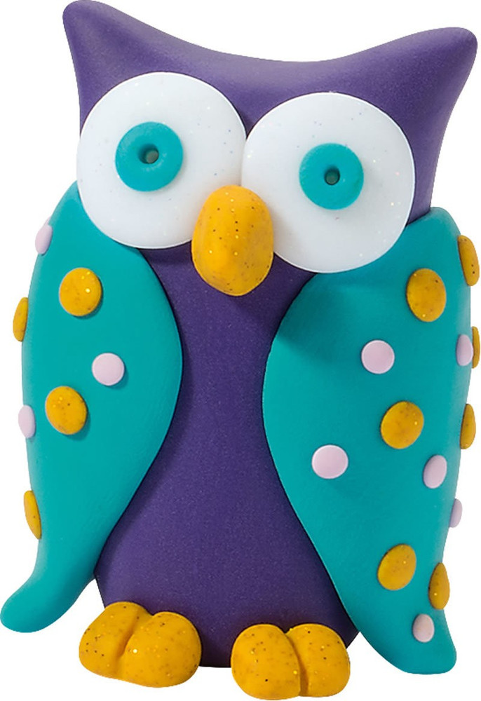 poksi OWL CLAYFOR KIDS MODELLING CLAY FOR KIDS PLAY DOUGH PLAY DOH