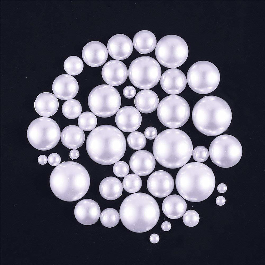 Half cut 2025 pearl beads