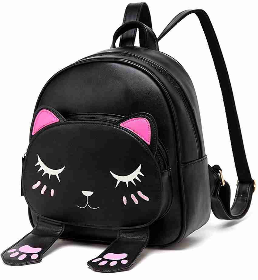 TIP TOP FASHION Mini Shoulder Bag Cute Small Cat Style Backpack