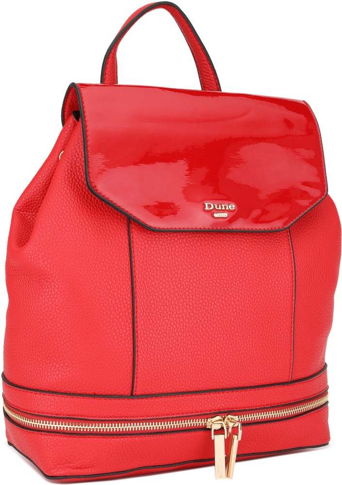 Dune London Drome 5 L Backpack Red Price in India Flipkart