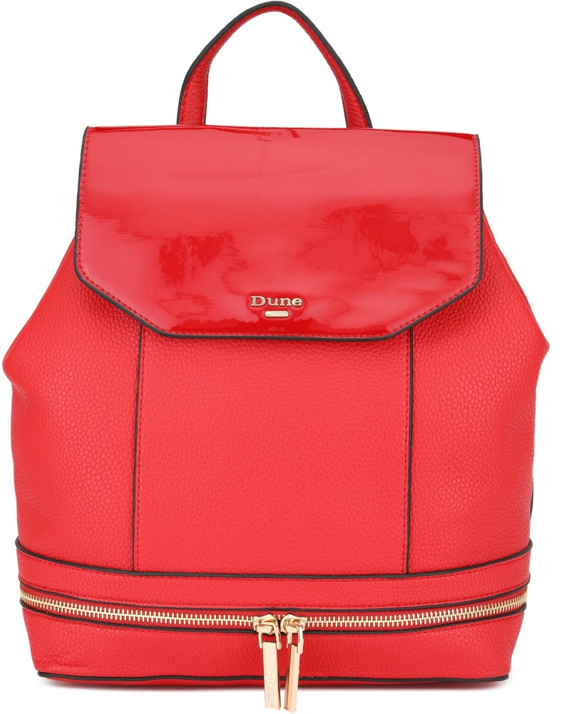 Dune London Drome 5 L Backpack Red Price in India Flipkart