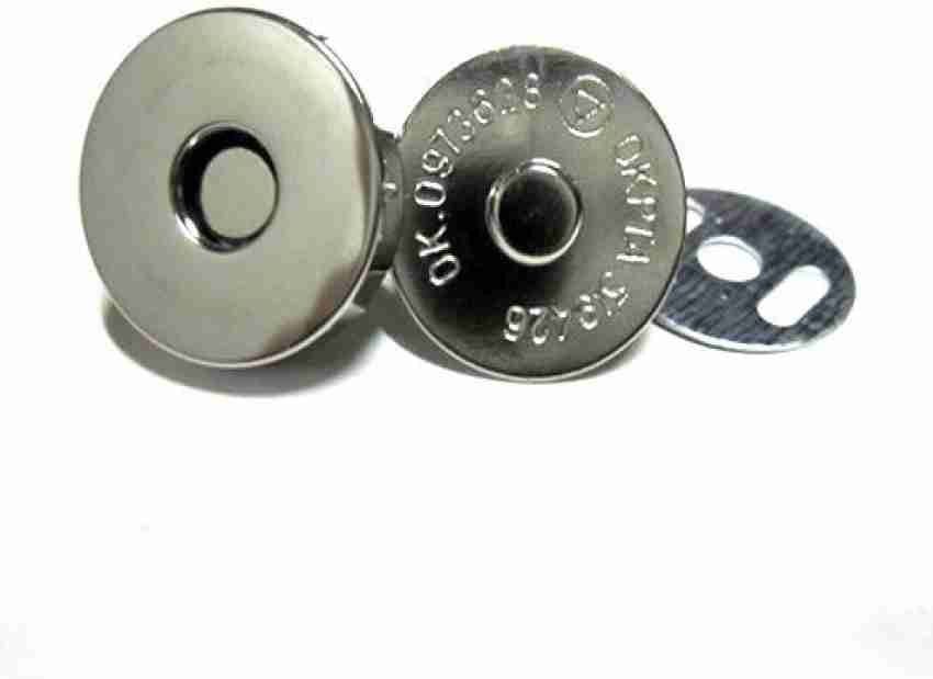 Promi Magnet Button, Clasps, Snaps, Fasteners for Purse, Works Size 18x18mm  Metal Buttons Price in India - Buy Promi Magnet Button, Clasps, Snaps,  Fasteners for Purse, Works Size 18x18mm Metal Buttons online