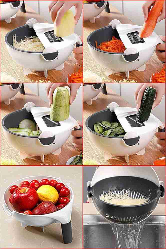 Vegetable Chopper 18-in-1 Veggie Choppers, Food Dicer Onion Chopper  Vegetable Cutter Veggie Chopper with Egg Slicer, Food Choppers with  Container for Salad Potato Tomato Carrot Garlic