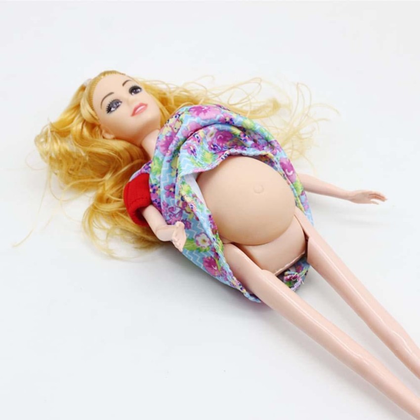 Barbie doll with baby best sale in tummy