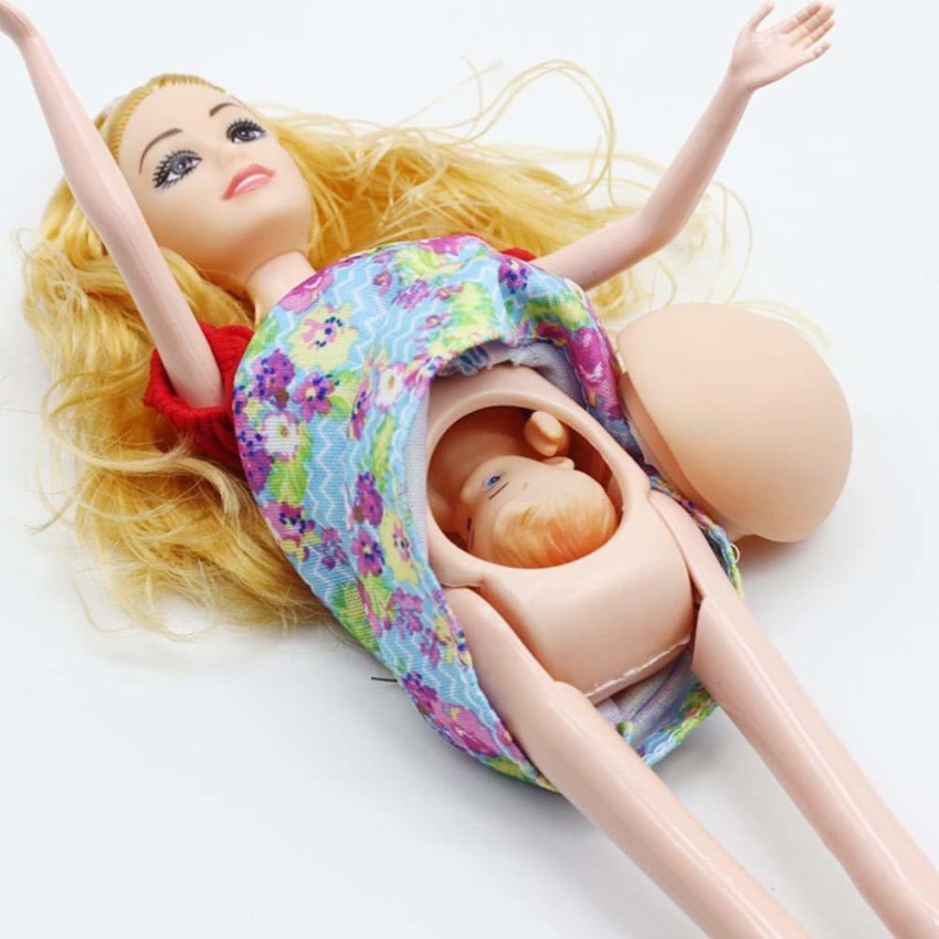 Doll sales pregnant baby