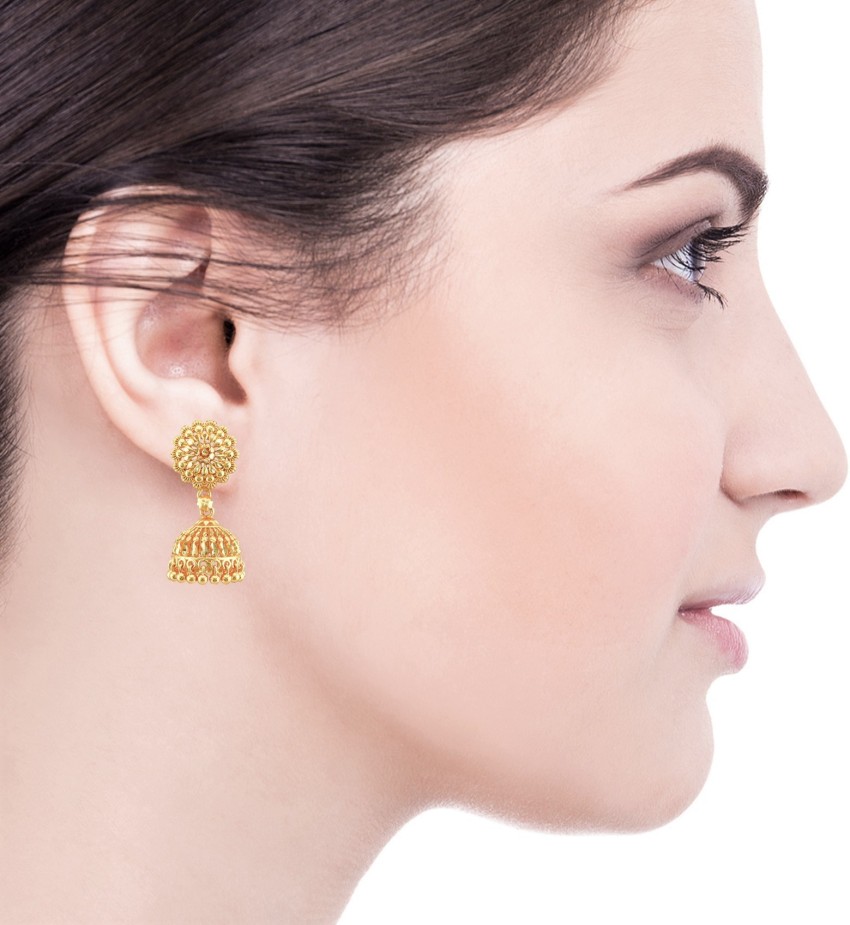 Dandi jhumki 2024 earrings gold