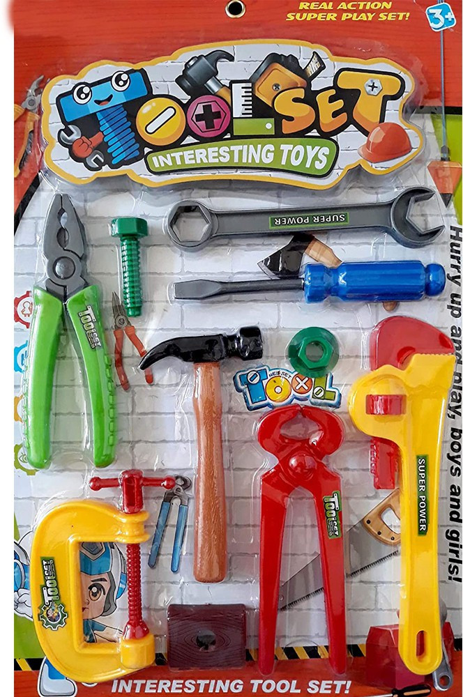 Kids mechanic tool hotsell set