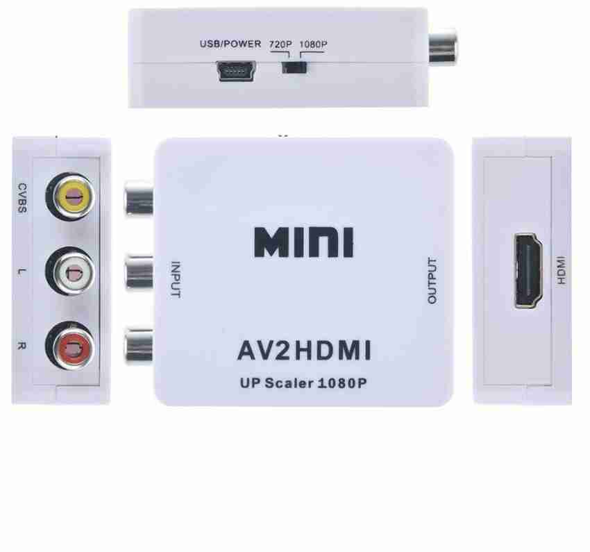 Convertidor mini 2025 hdmi a rca