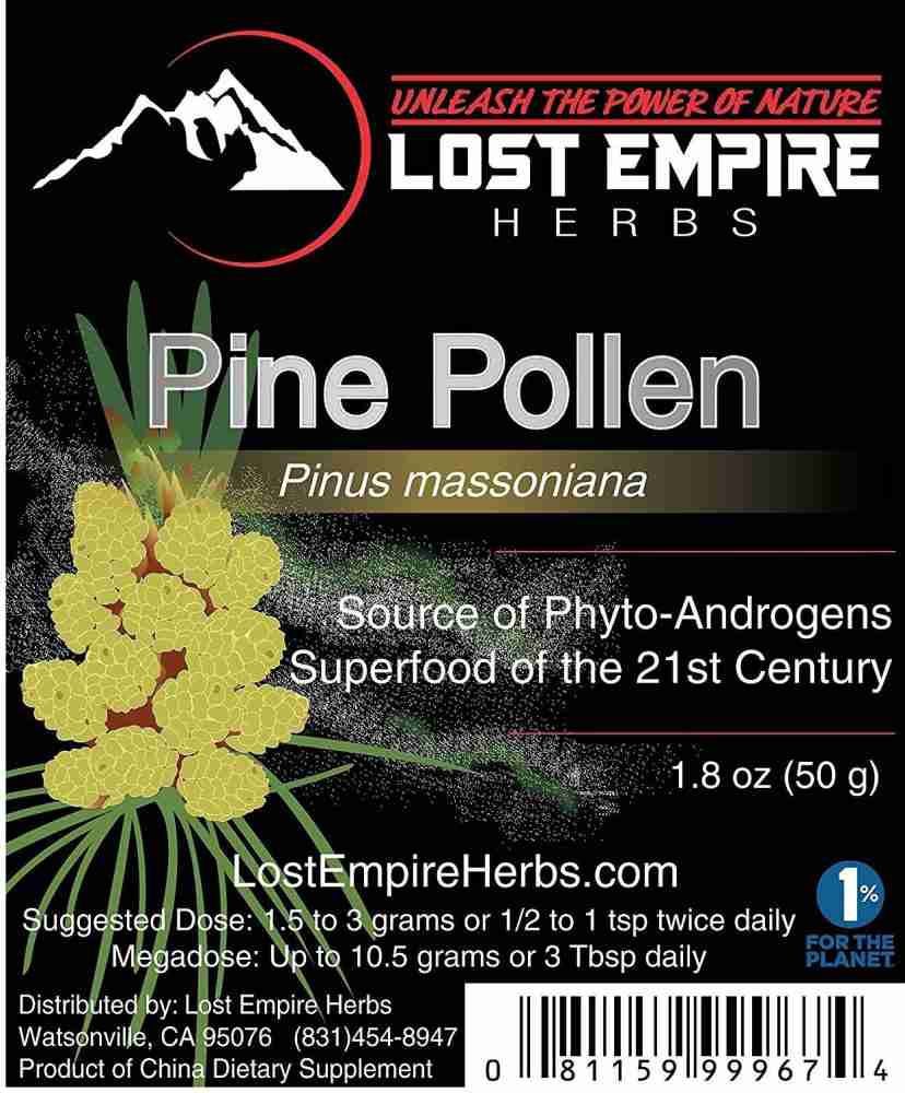 Pine Pollen - Everything You Ever Wanted To Know - Lost Empire Herbs