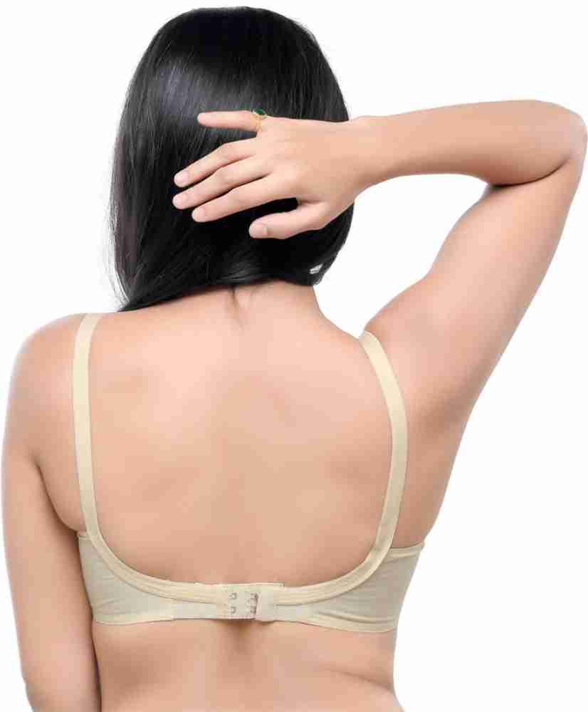 Buy online White Cotton Regular Bra from lingerie for Women by Libertina  for ₹185 at 5% off