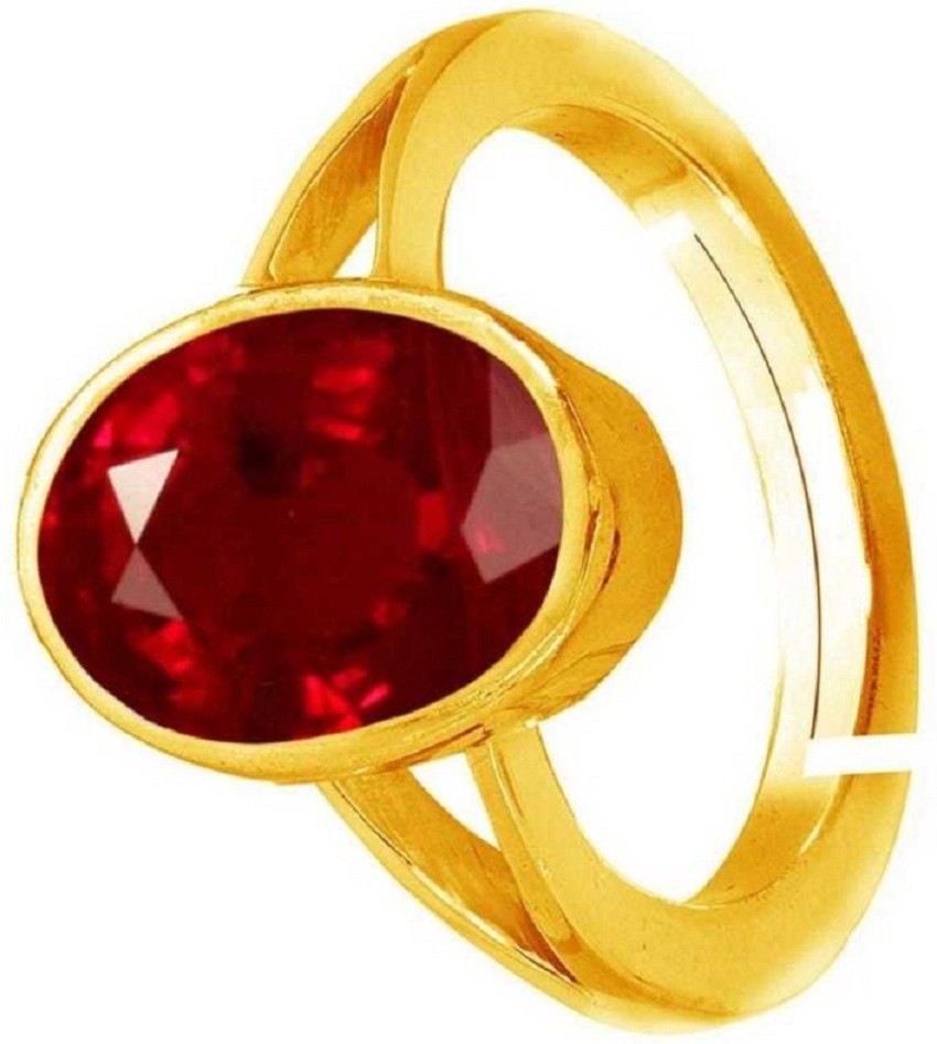 Manik stone ring on sale price