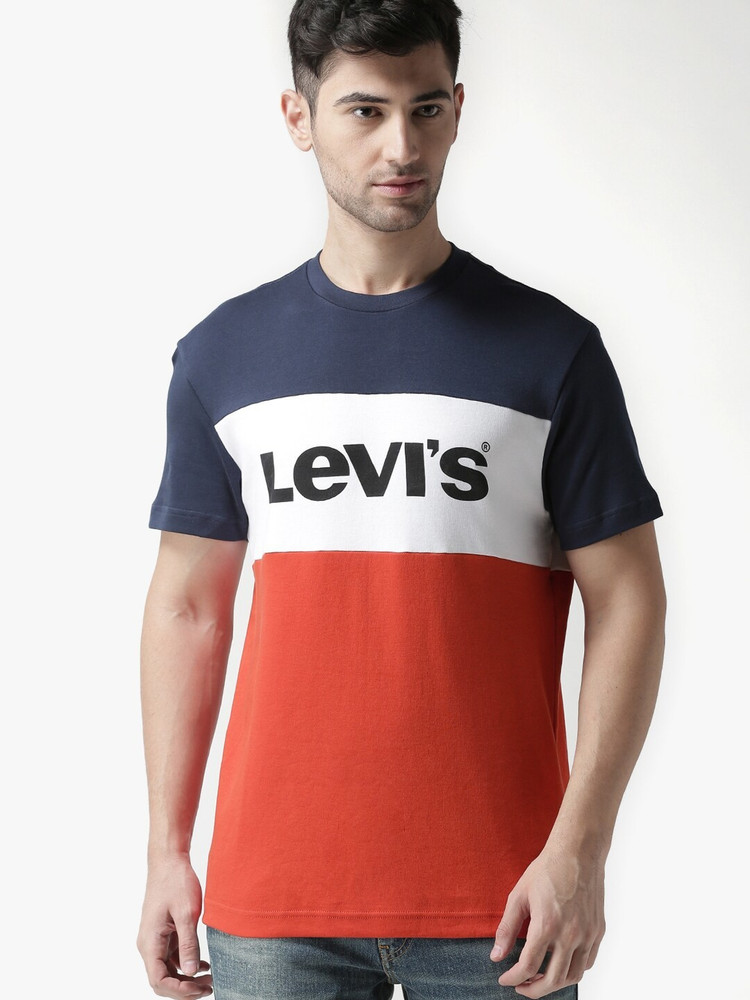 Levis blue and 2025 red t shirt