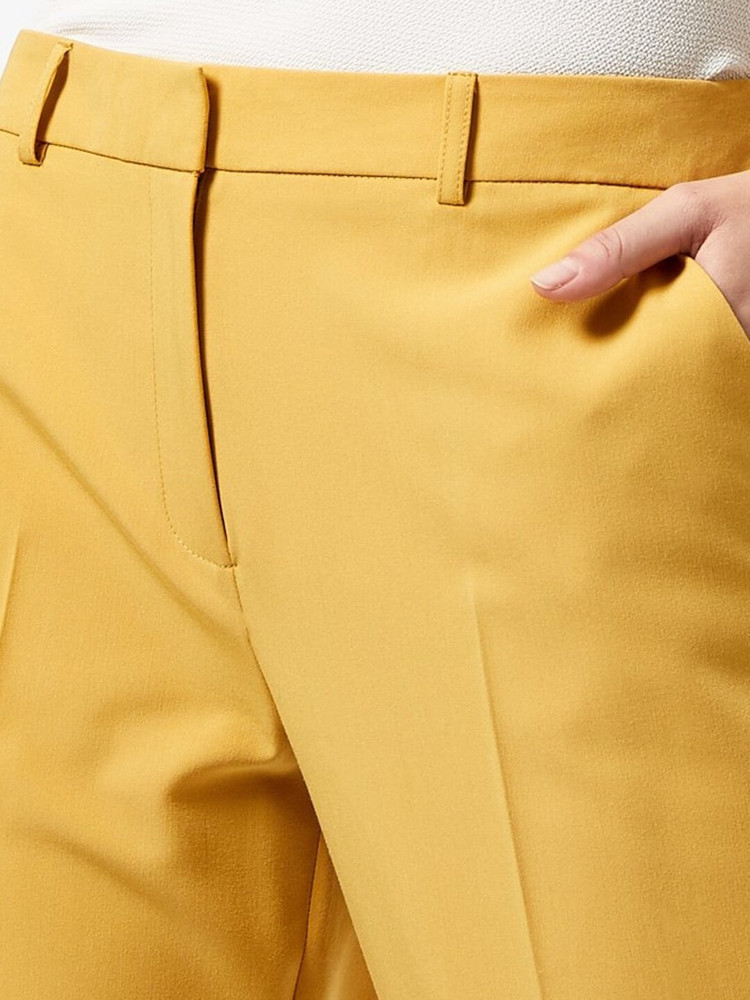 Dorothy perkins yellow trousers hot sale