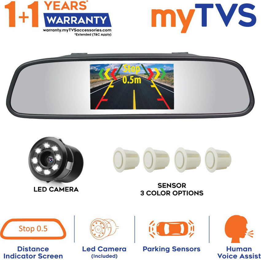 Car parking outlet sensor and camera