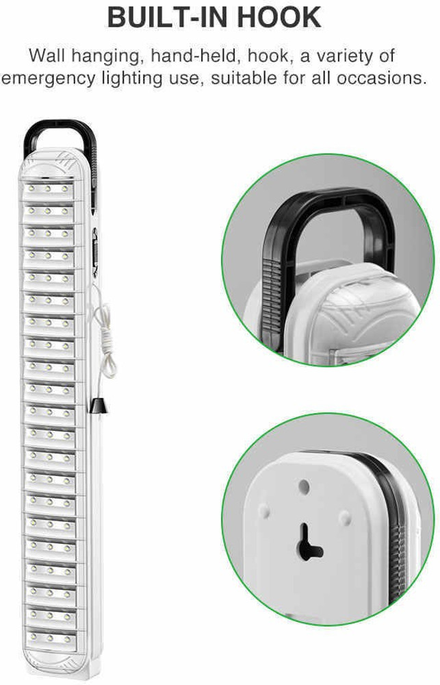 DP.LED 715 Lantern 5W Emergency Light 63 led LED is in advantages of energy saving high light long life and high power Both high light and dim light for choices 8 hrs Lantern