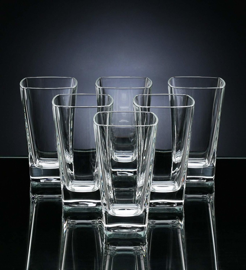 Sazoli (Pack of 6) Water Glass Juice Glass Set Drinking Glass Glass Set  Water/Juice Glass Price in India - Buy Sazoli (Pack of 6) Water Glass Juice Glass  Set Drinking Glass Glass