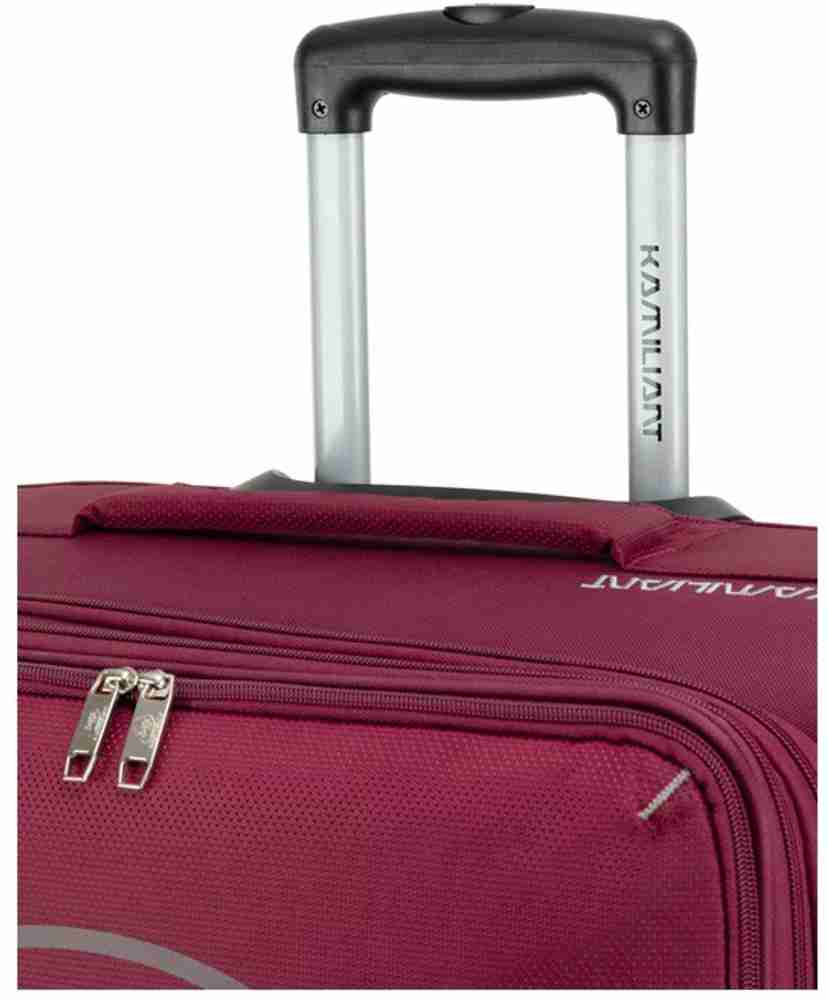 Kamiliant by American Tourister luggage bags and Suitcases Cayman Medium Maroon Luggage Trolley Price in India Buy Kamiliant by American Tourister luggage bags and Suitcases Cayman Medium Maroon Lugga...